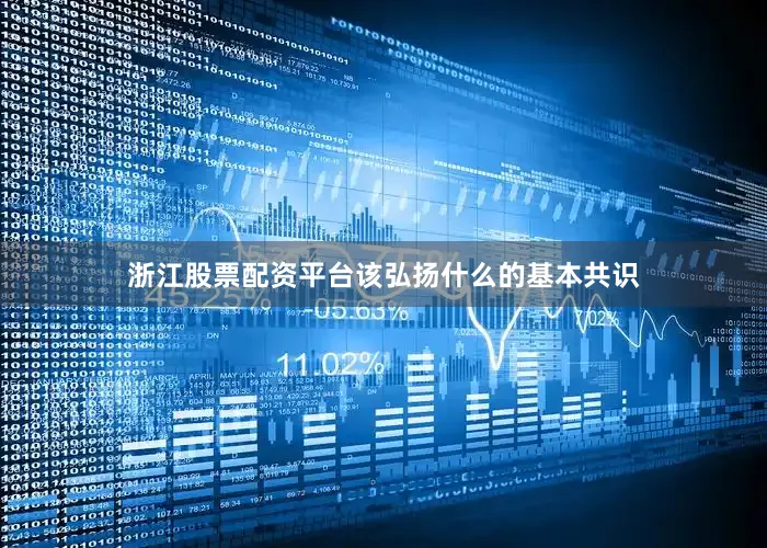 浙江股票配资平台该弘扬什么的基本共识